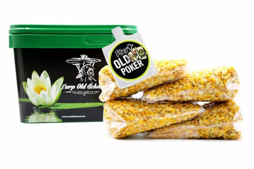 Kukurydza Naturalna + Old Poker (zestaw 4x1kg)